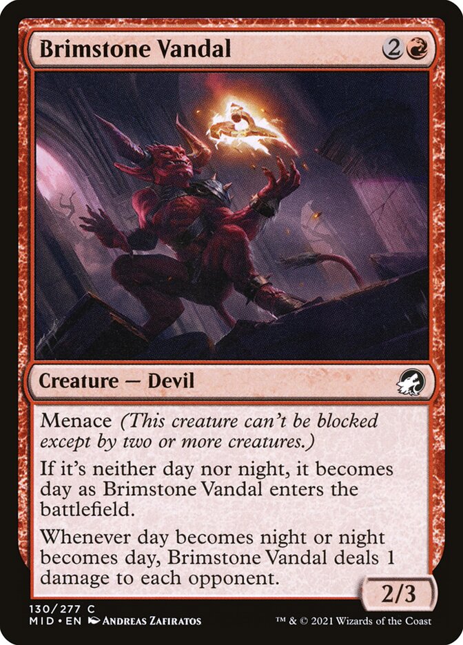 Brimstone Vandal - Foil