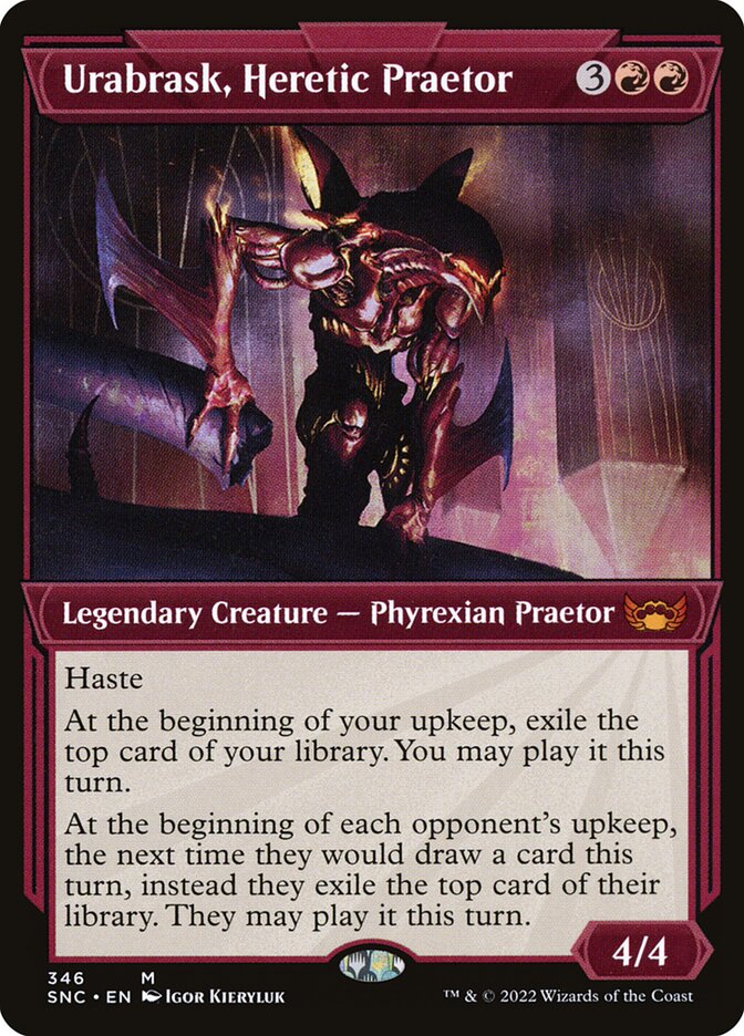Urabrask, Heretic Praetor - Showcase - Foil