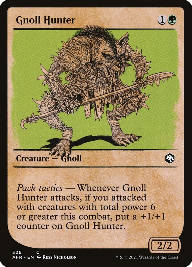 Gnoll Hunter - Showcase - Foil