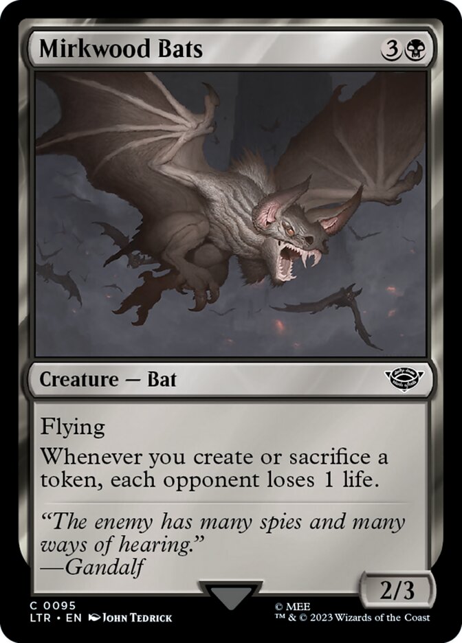 Mirkwood Bats - Foil