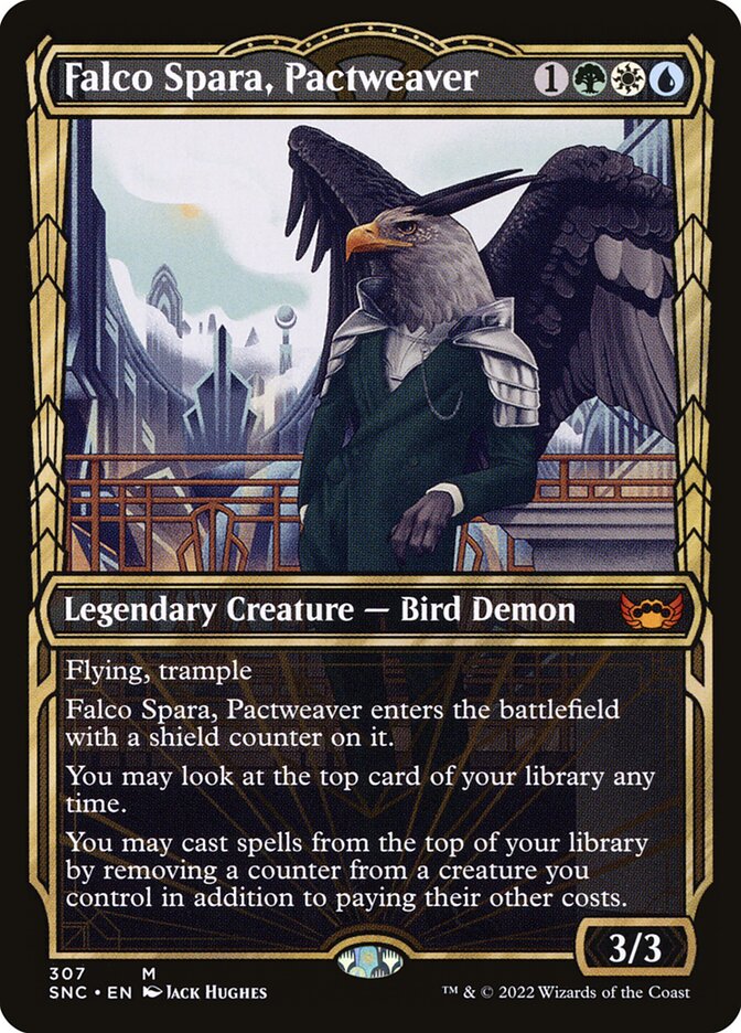 Falco Spara, Pactweaver - Showcase - Foil