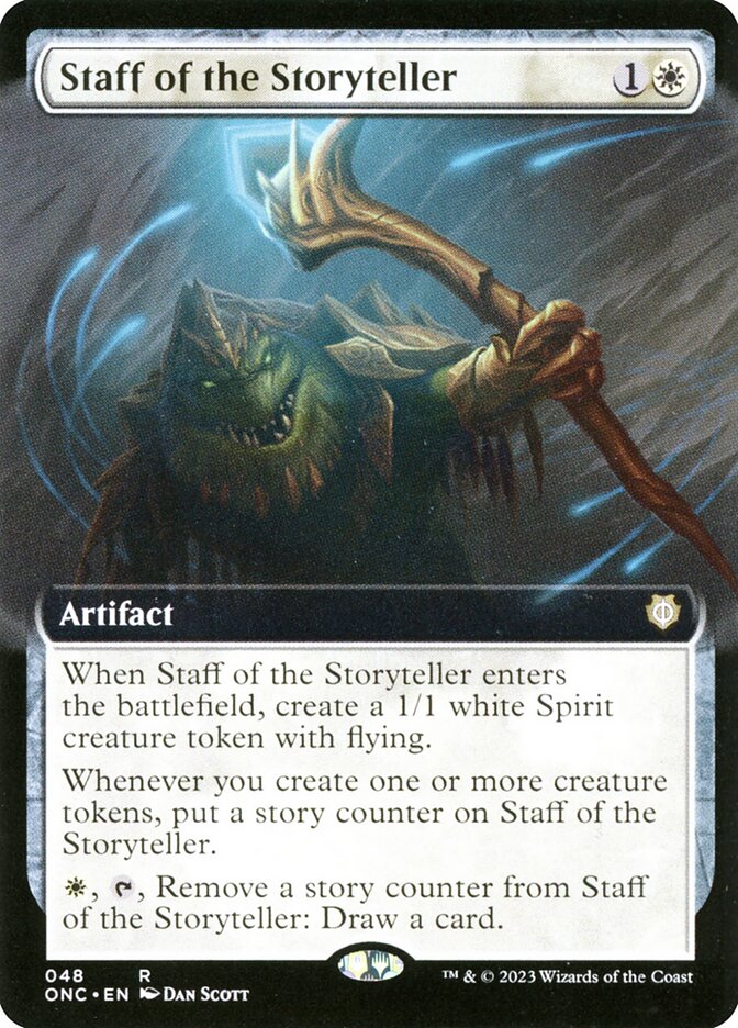 Staff of the Storyteller - Extended Art - Foil