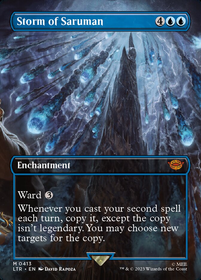 Storm of Saruman - Borderless - Foil
