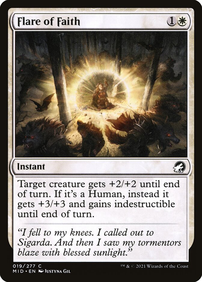 Flare of Faith - Foil