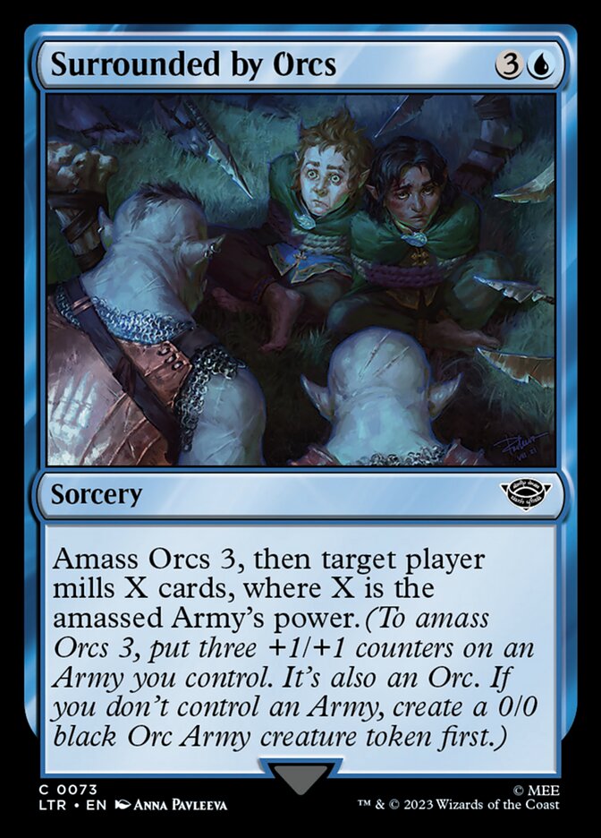 Surrounded by Orcs - Foil