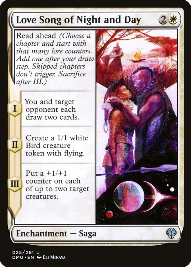 Love Song of Night and Day - Foil
