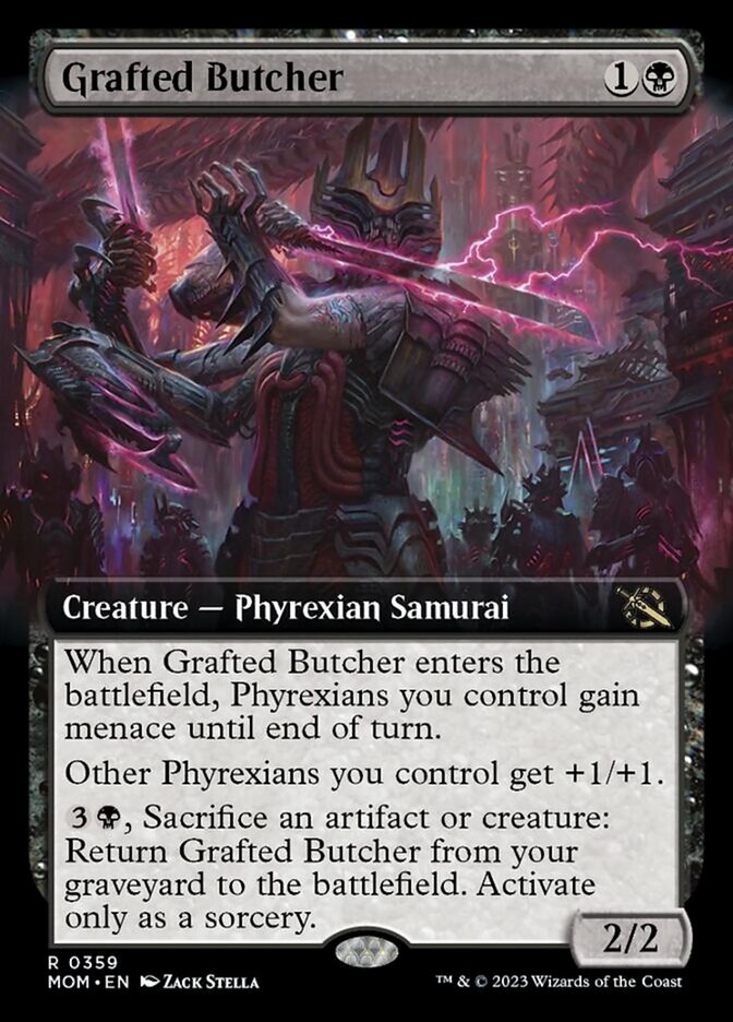 Grafted Butcher - Extended Art - Foil