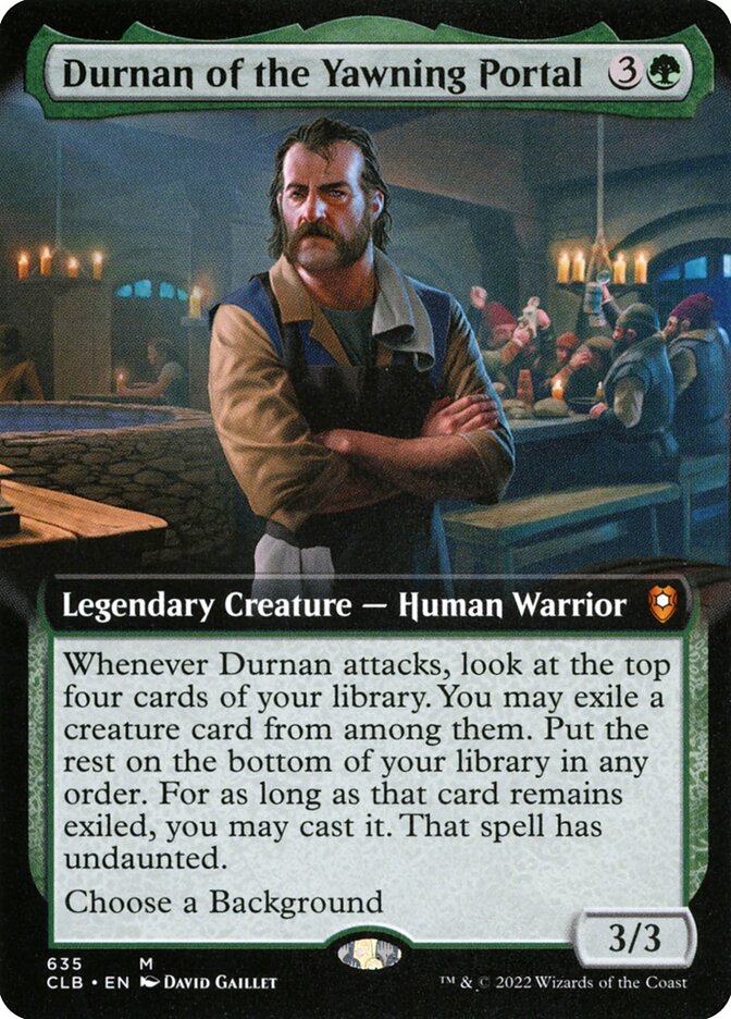 Durnan of the Yawning Portal - Extended Art