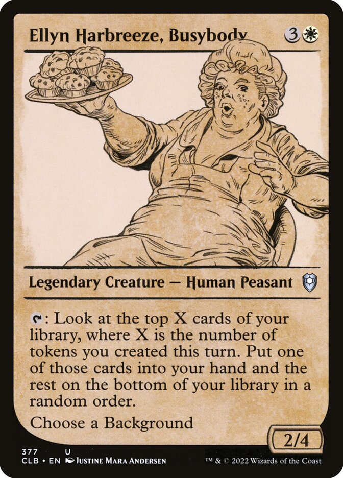 Ellyn Harbreeze, Busybody - Showcase - Foil