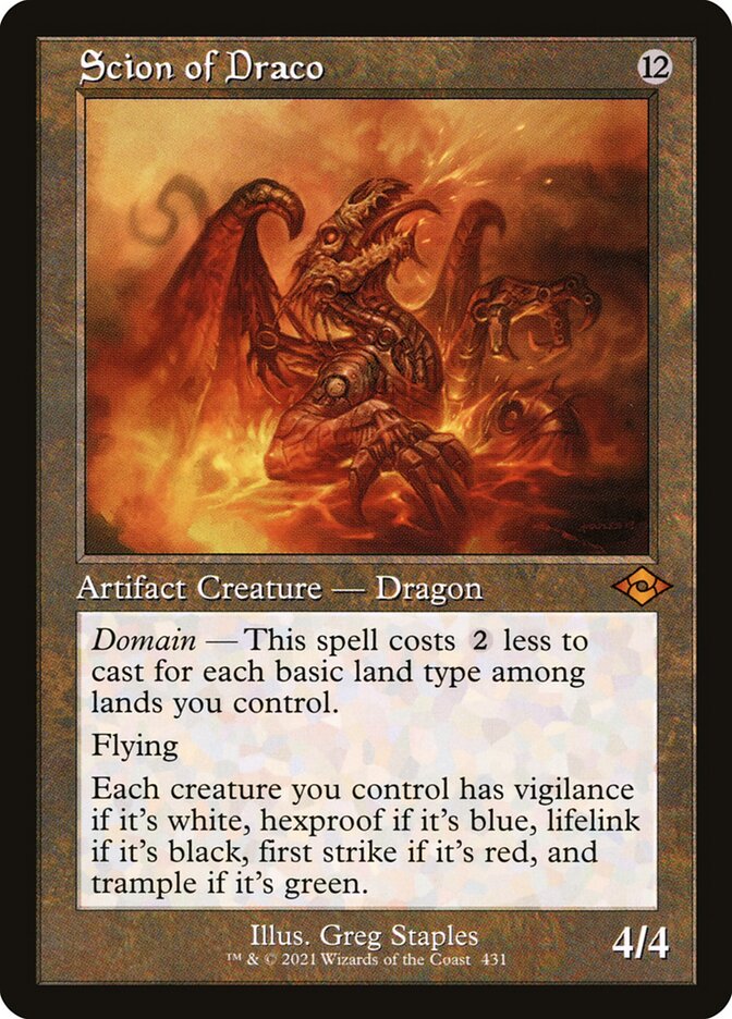 Scion of Draco - Retro Frame