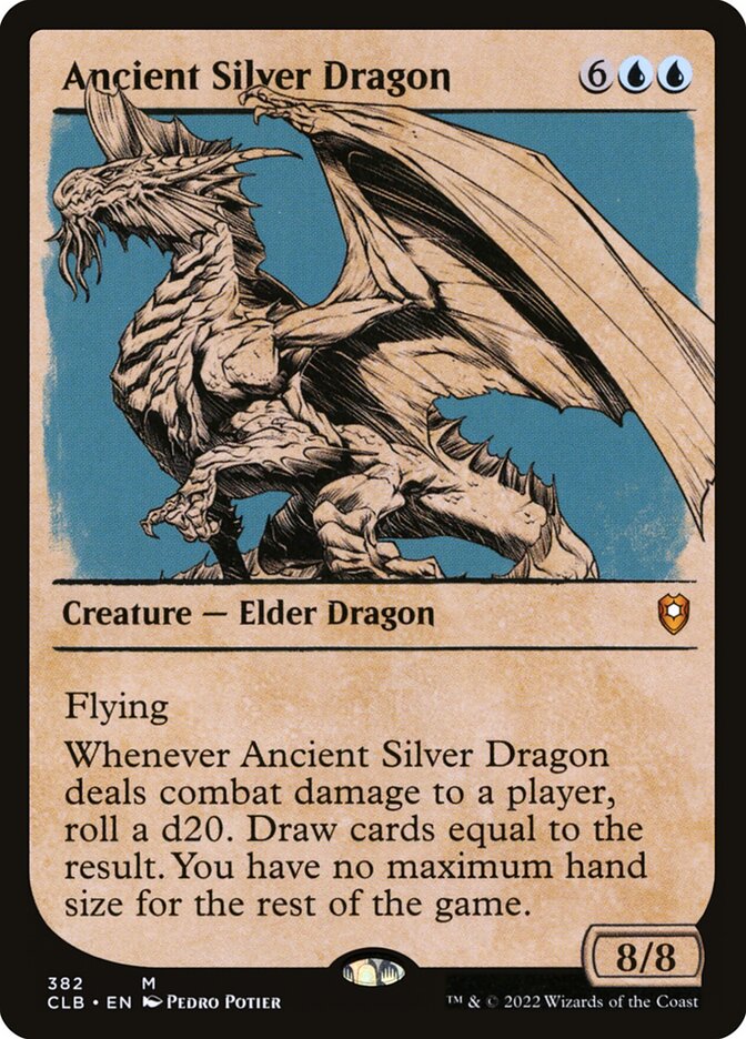 Ancient Silver Dragon - Showcase - Foil