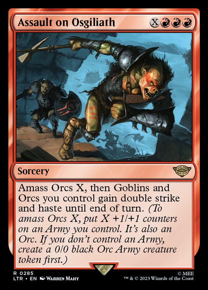 Assault on Osgiliath - Foil