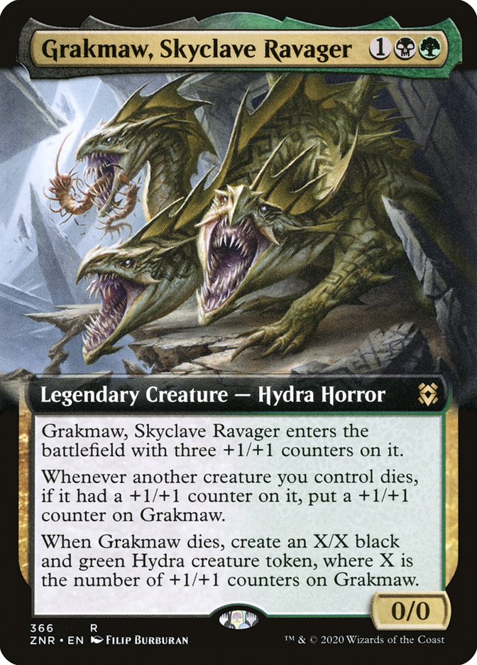 Grakmaw, Skyclave Ravager - Extended Art