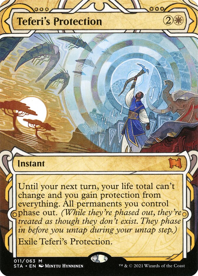 Teferi's Protection - Borderless - Foil