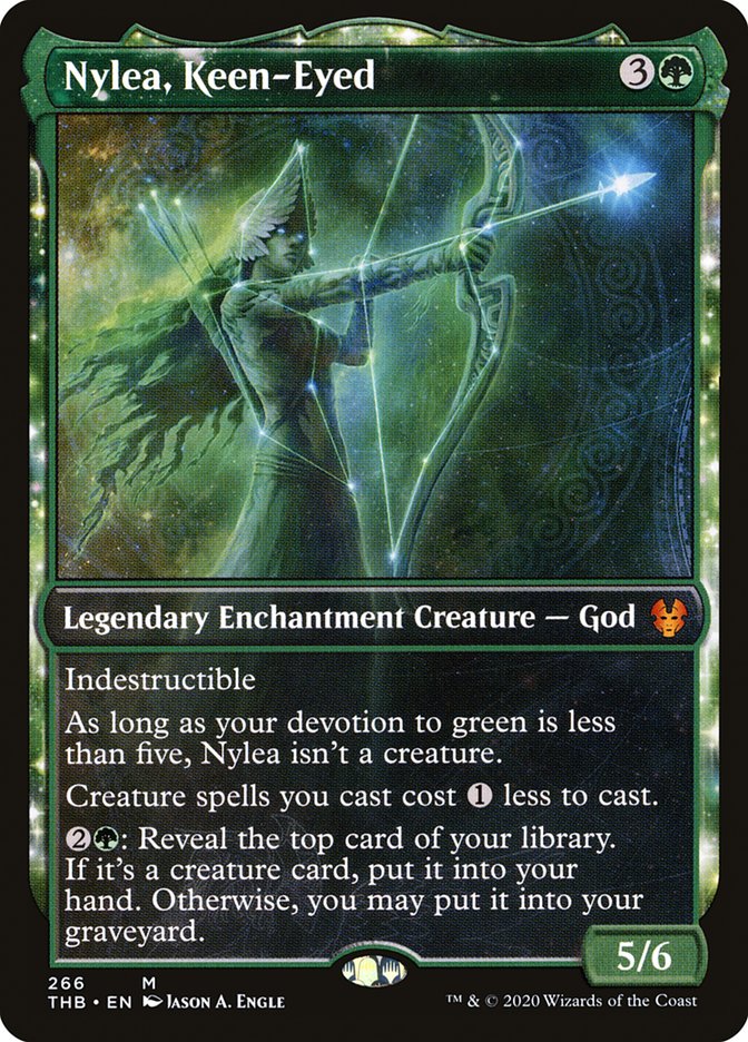 Nylea, Keen-Eyed - Full Art - Foil