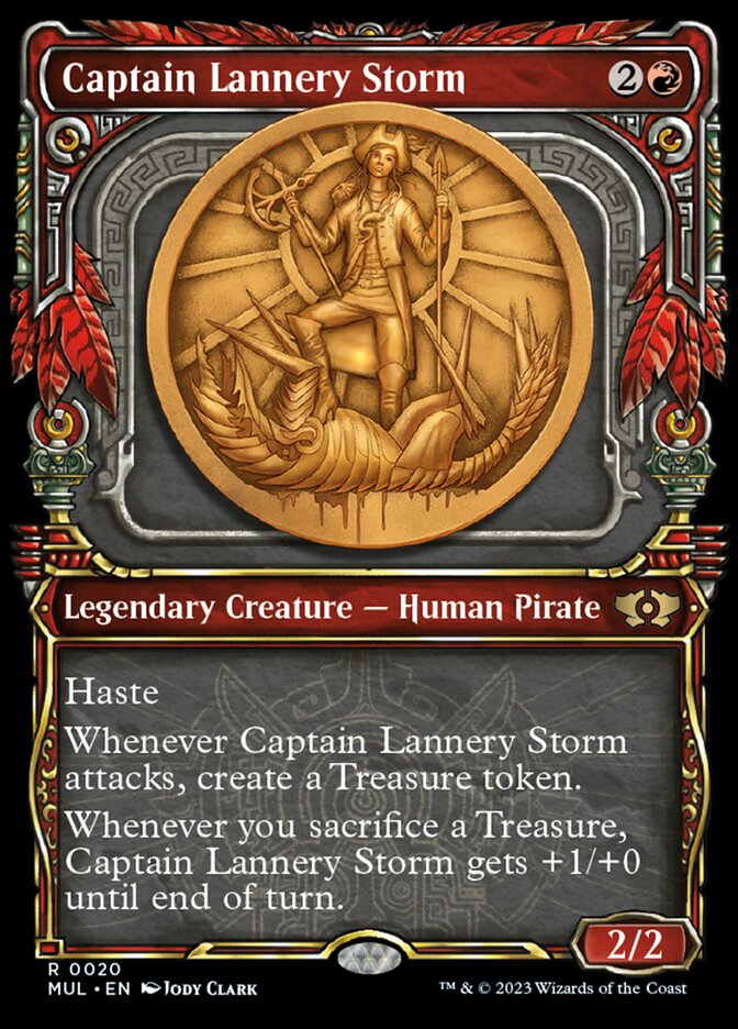 Captain Lannery Storm - Showcase - Foil