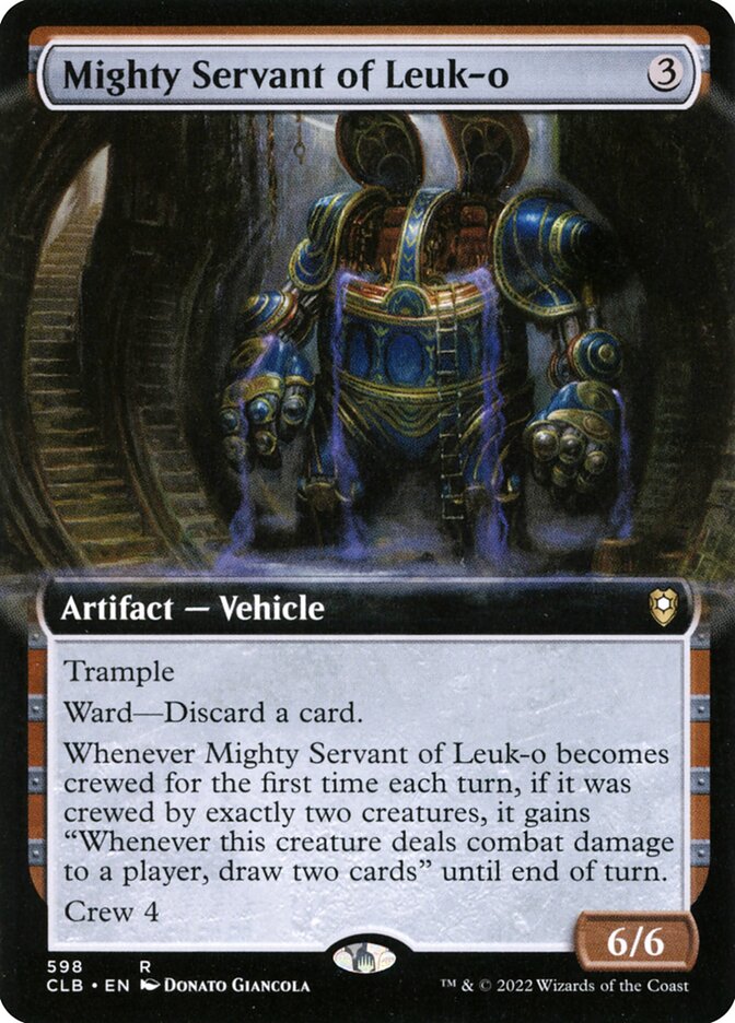 Mighty Servant of Leuk-o - Extended Art - Foil