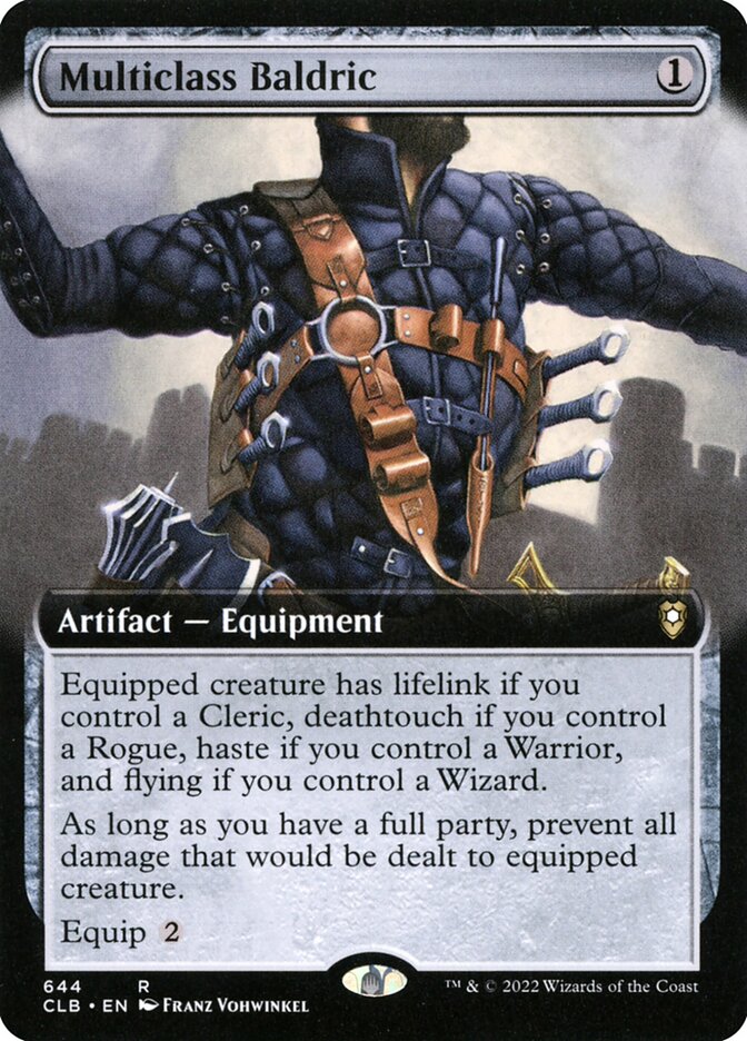 Multiclass Baldric - Extended Art