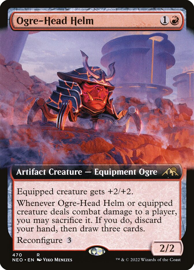 Ogre-Head Helm - Extended Art - Foil