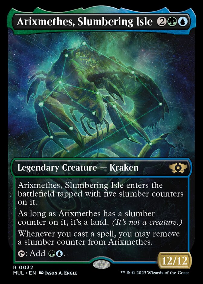 Arixmethes, Slumbering Isle - Showcase - Foil