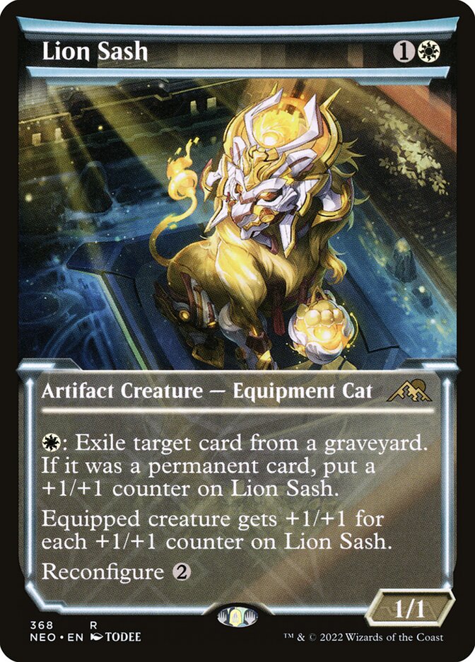Lion Sash - Showcase - Foil