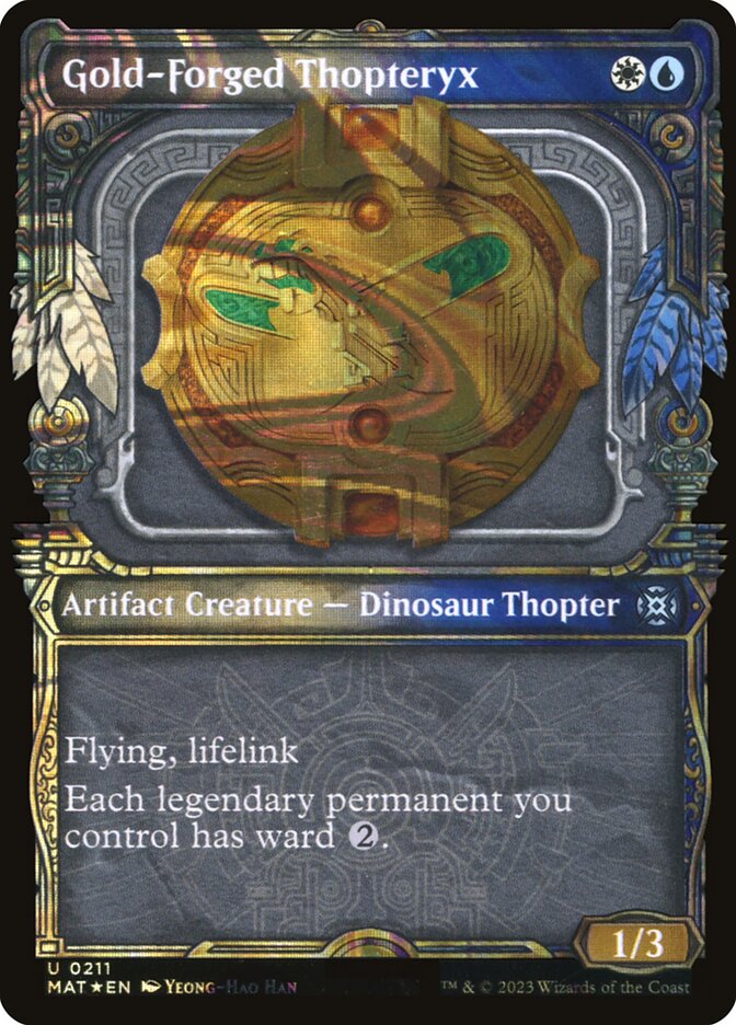 Gold-Forged Thopteryx - Halo Foil