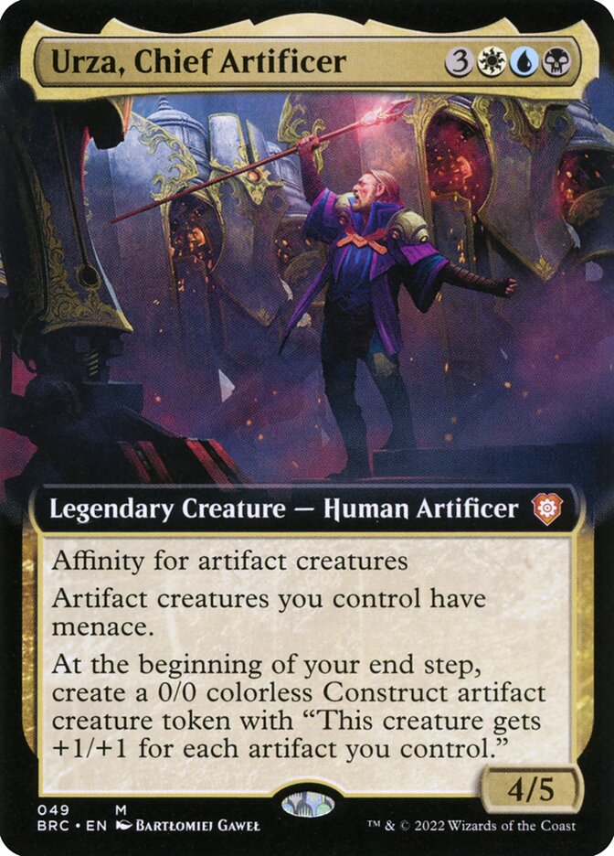 Urza, Chief Artificer - Extended Art