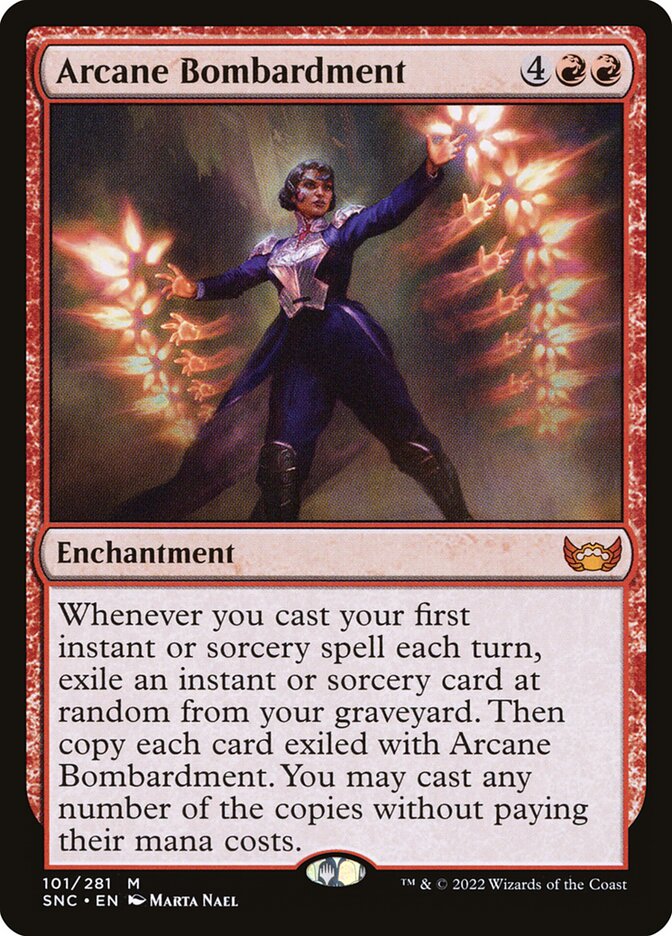 Arcane Bombardment - Foil