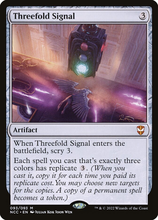 Threefold Signal - Foil