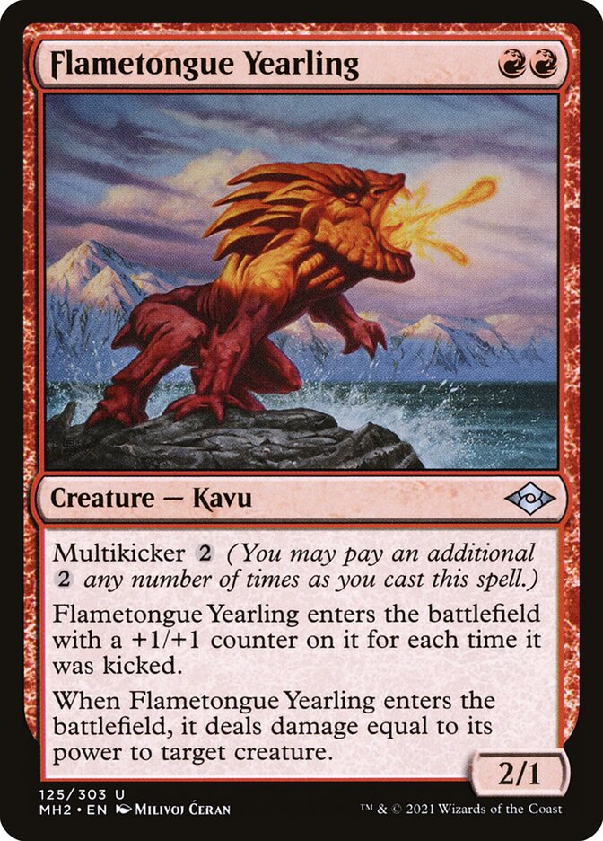 Flametongue Yearling - Foil