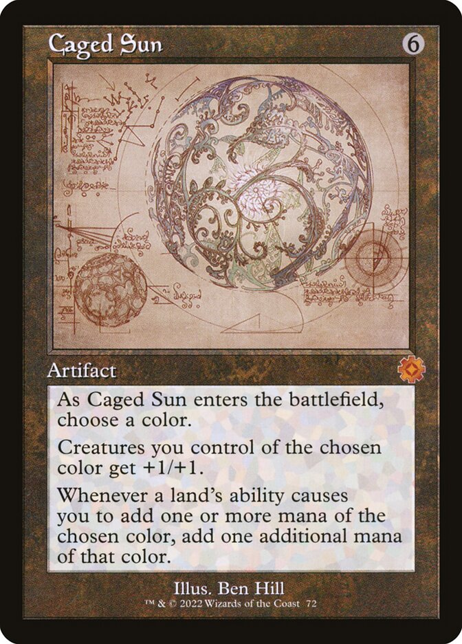 Caged Sun - Schematic - Foil