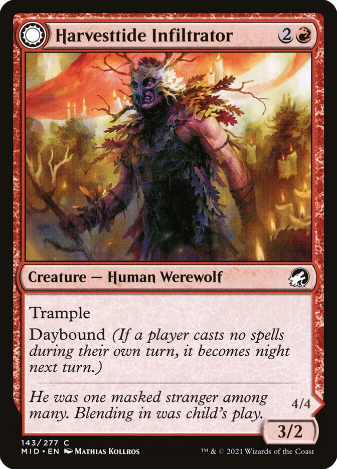 Harvesttide Infiltrator // Harvesttide Assailant - Foil