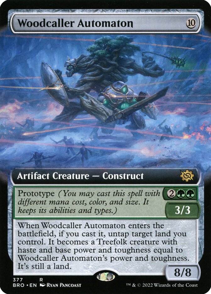 Woodcaller Automaton - Extended Art - Foil