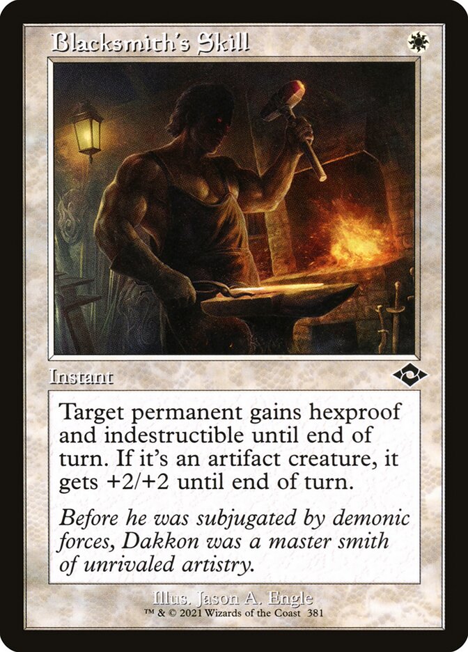 Blacksmith's Skill - Retro Frame