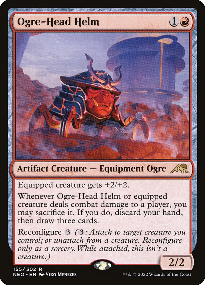Ogre-Head Helm - Foil