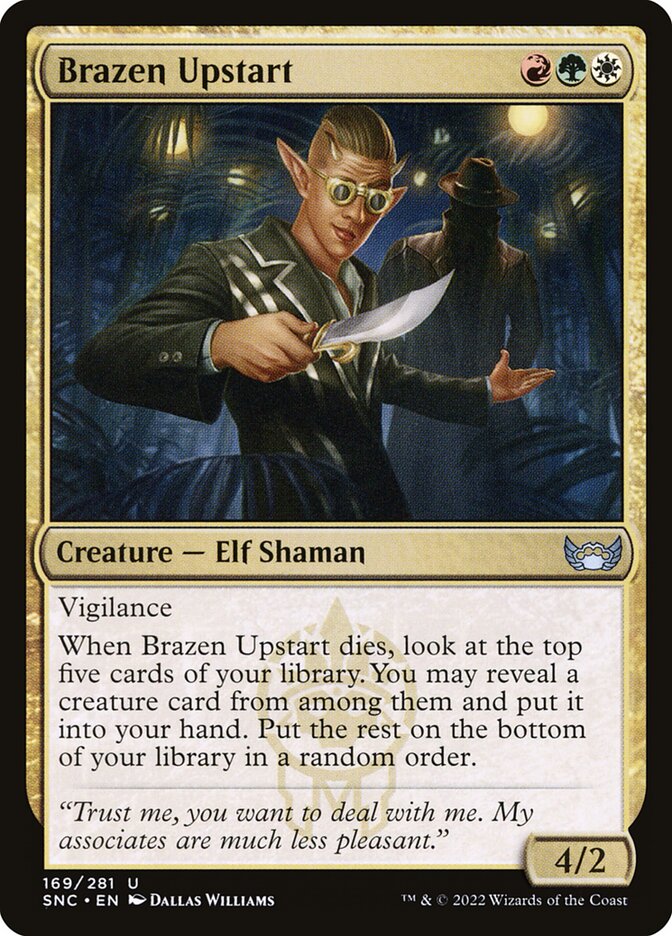 Brazen Upstart - Foil