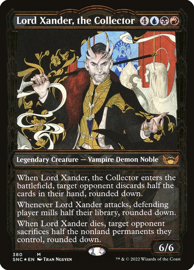 Lord Xander, the Collector - Gilded - Foil