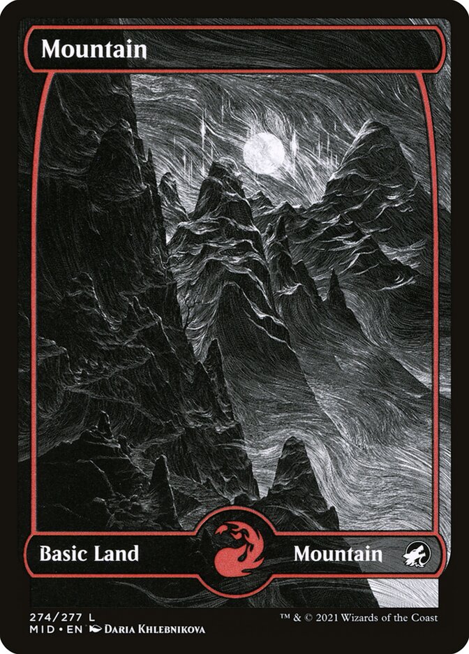Mountain - Full Art - Foil