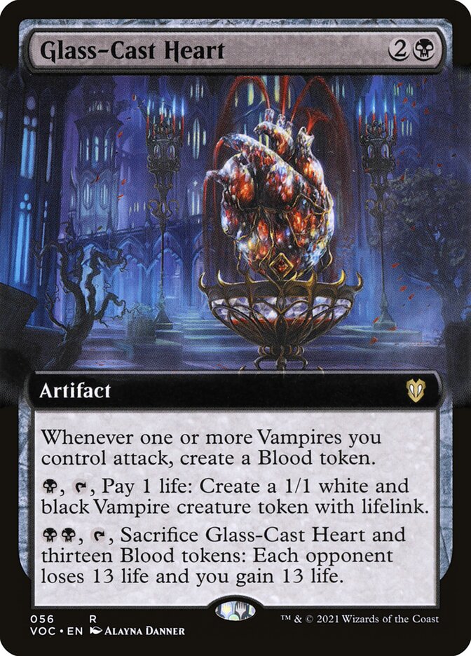 Glass-Cast Heart - Extended Art