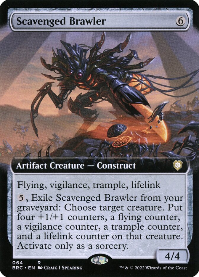 Scavenged Brawler - Extended Art