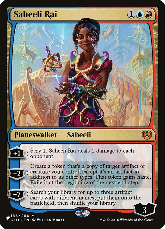 Saheeli Rai - The List