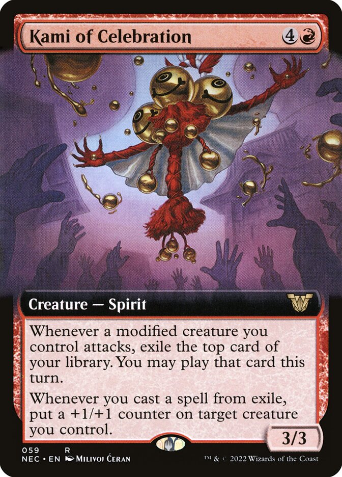 Kami of Celebration - Extended Art