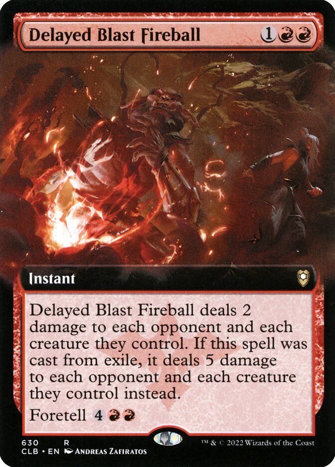 Delayed Blast Fireball - Extended Art