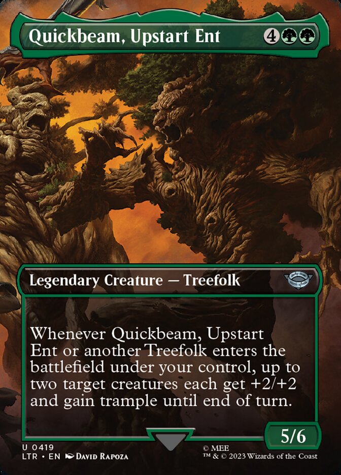 Quickbeam, Upstart Ent - Borderless - Foil