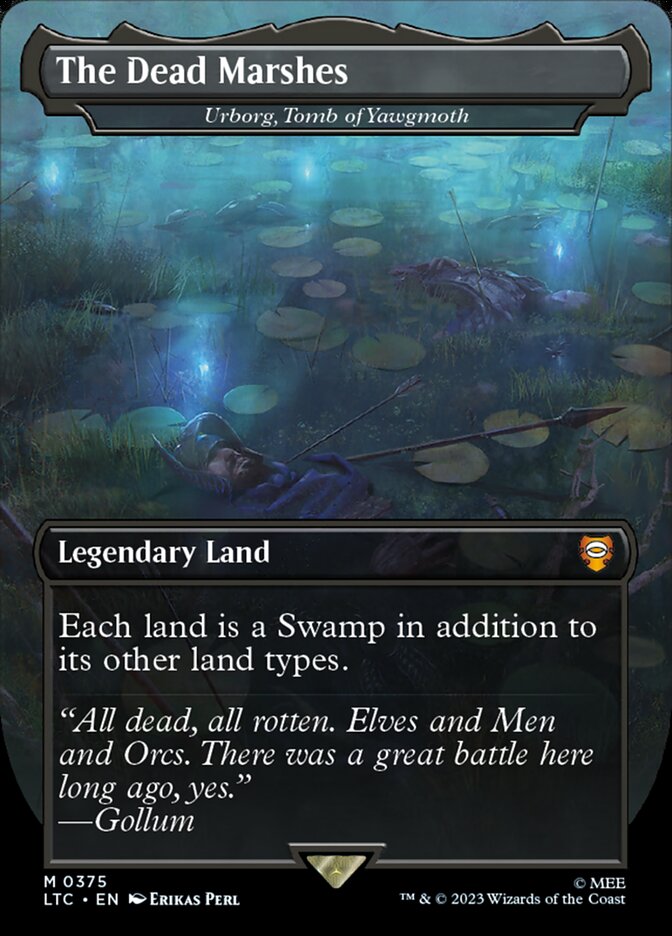 The Dead Marshes (Urborg, Tomb of Yawgmoth) - Borderless - Foil