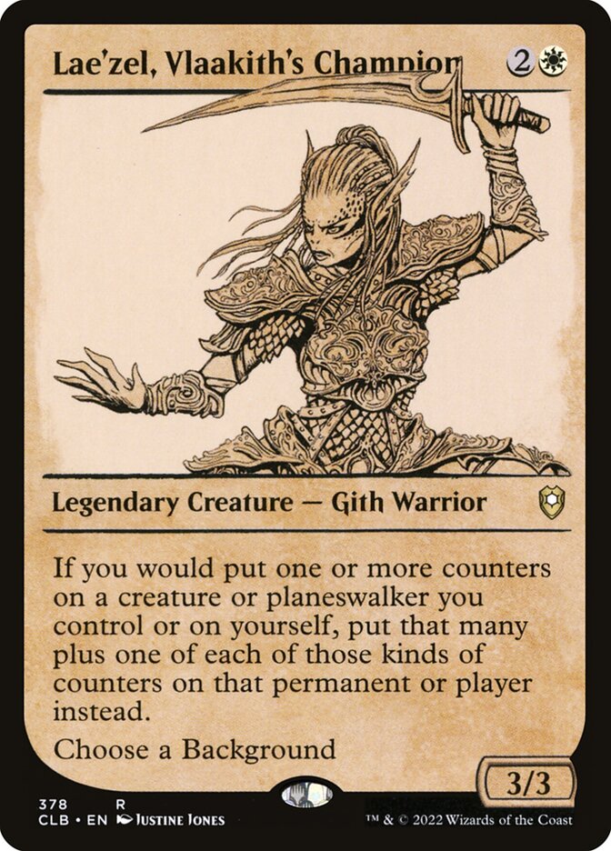 Lae'zel, Vlaakith's Champion - Showcase - Foil