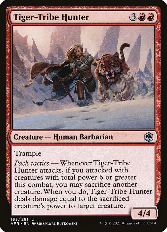 Tiger-Tribe Hunter - Foil