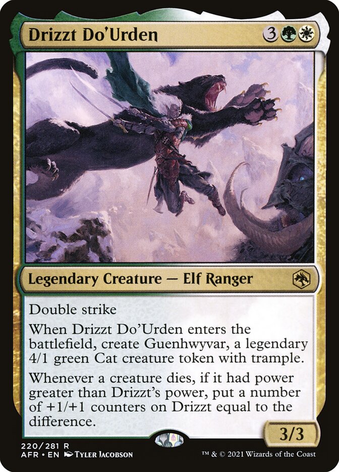 Drizzt Do'Urden - Foil