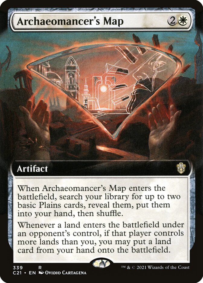 Archaeomancer's Map - Extended Art