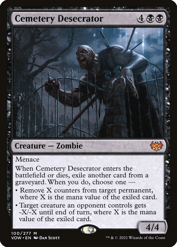 Cemetery Desecrator - Foil